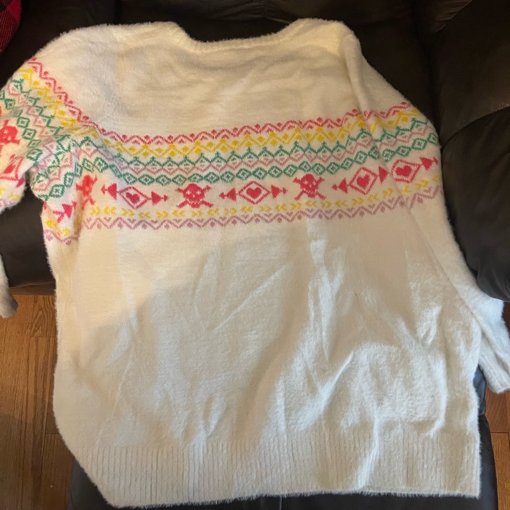White sweater